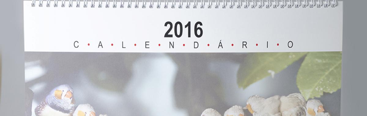 Calendários de mesa menor preço