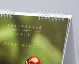 Impressão de calendário de mesa Impressão de calendário de mesa