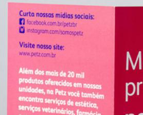 Impressão de folder Impressão de folder